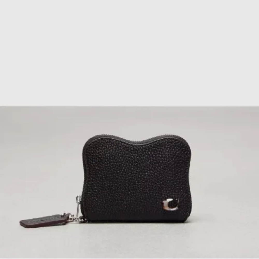 Coachtopia Black Wavy Ziparound Wallet
